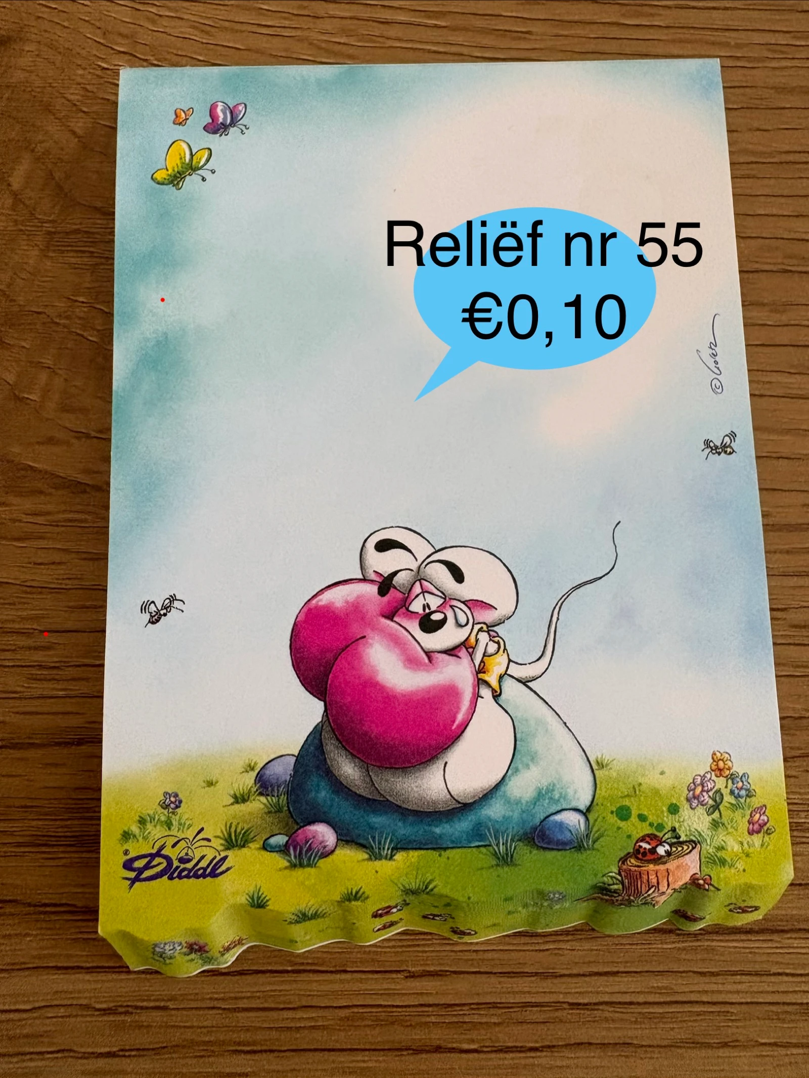 Diddl reliëf nr 55